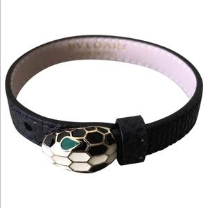 Bvlgari Black Serpenti Forever Bracelet BLK Snake